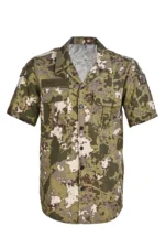 GÖMLEK KAMUFLAJLI KISA KOLLU